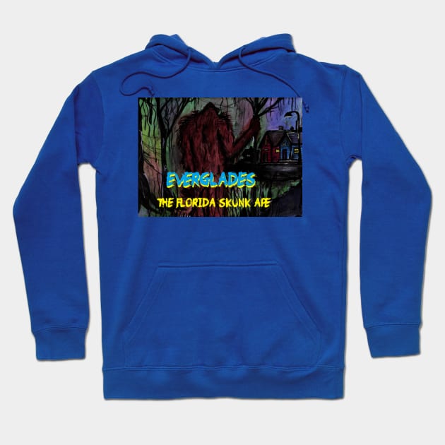 Bigfoot- The Florida Skunk Ape Hoodie by Great Lakes Artists Group